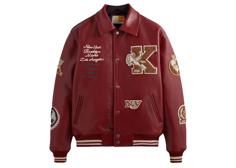 Kith Leather Coaches Jacket Allure