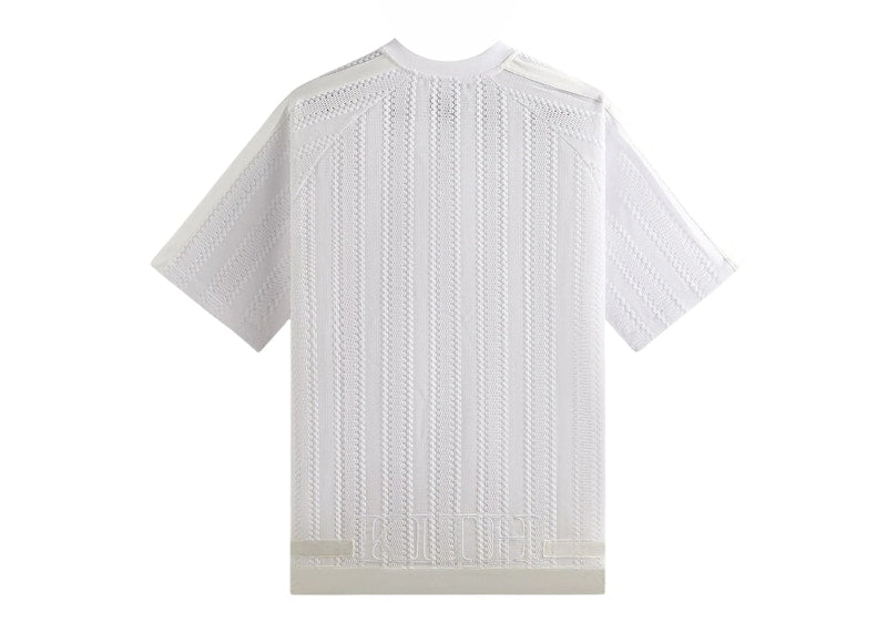 Kith Leon Short Sleeve Lace Combo Jersey White