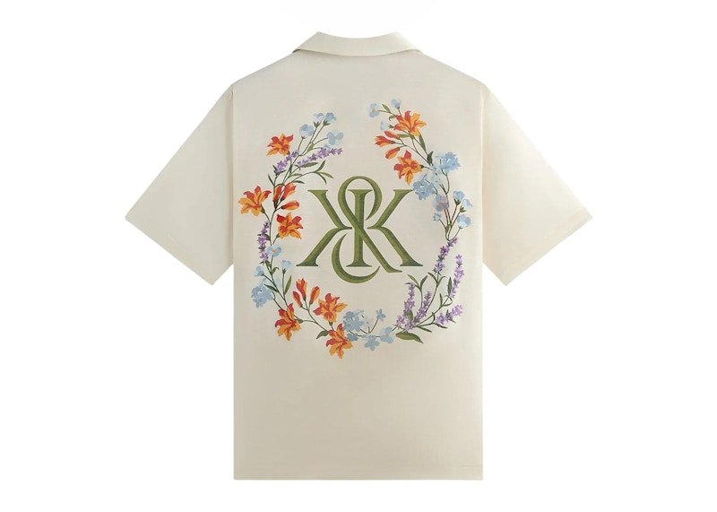 Kith Linen Thompson Camp Collar Shirt Sandrift