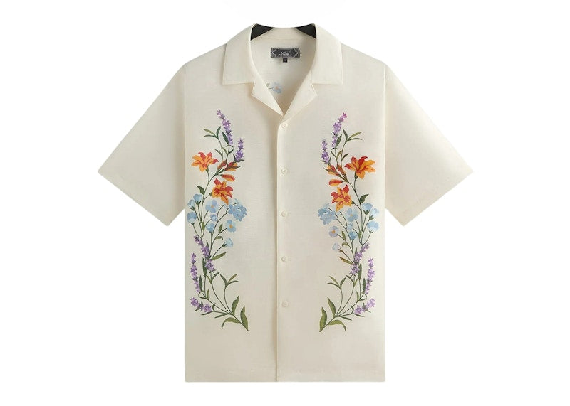 Kith Linen Thompson Camp Collar Shirt Sandrift