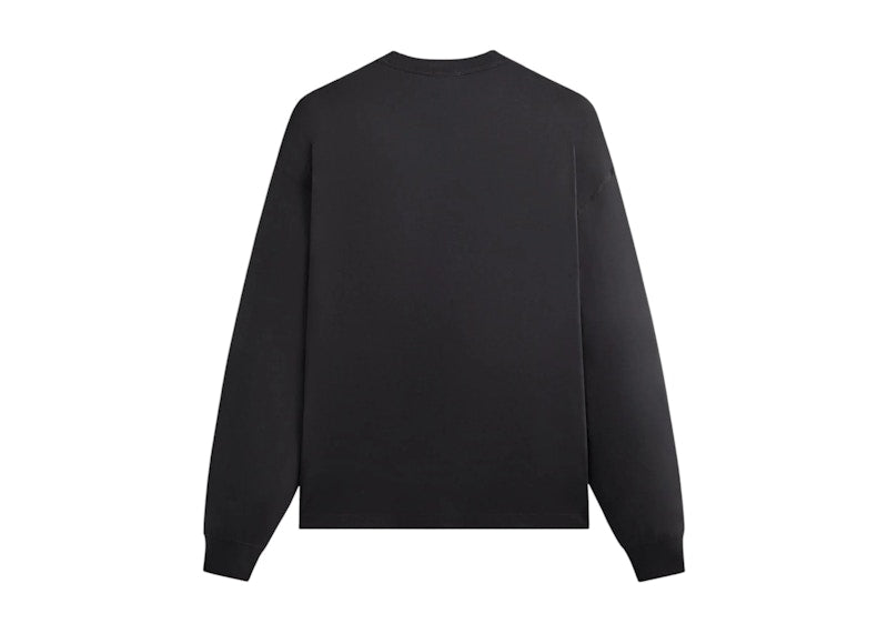 Kith Long Sleeve Leonard Pocket Tee Carbon