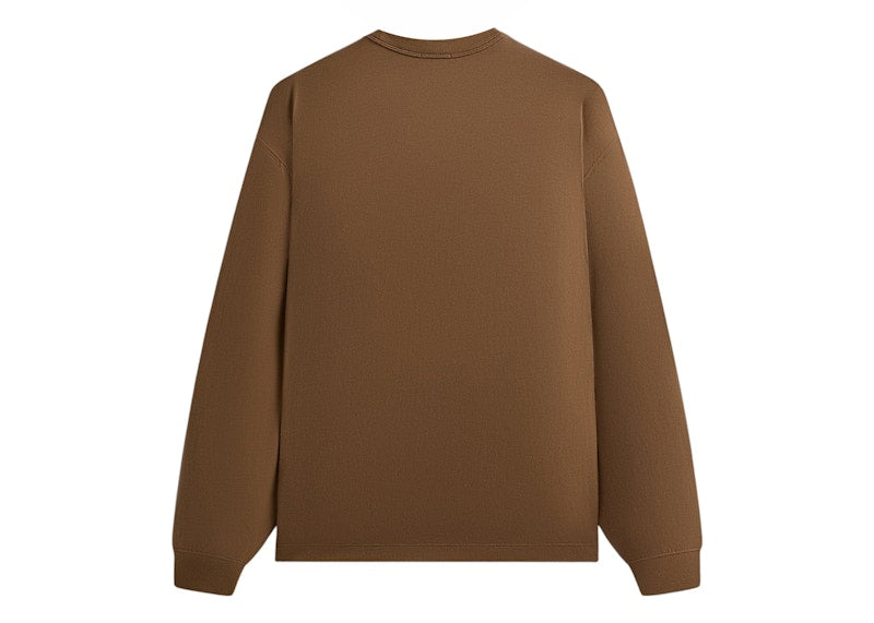 Kith Long Sleeve Leonard Pocket Tee Earth