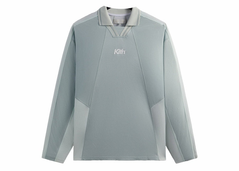Kith Long Sleeve Panelled Otto Polo Breath