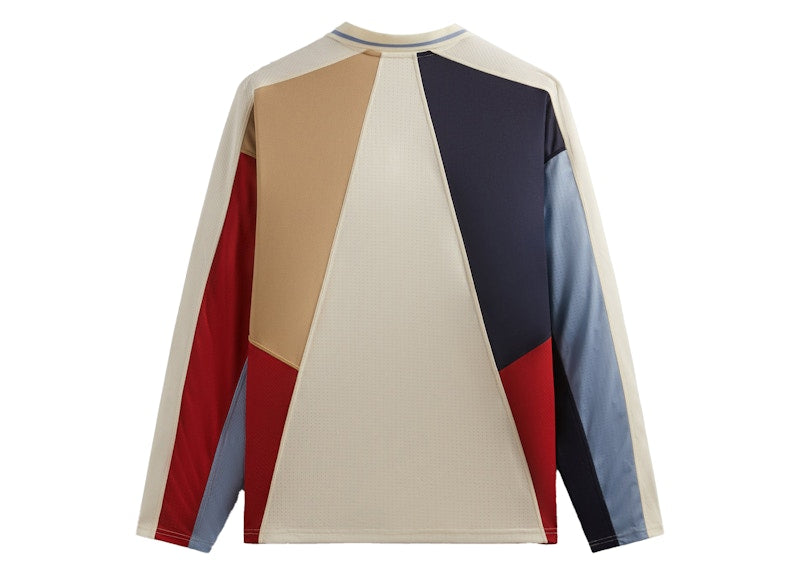 Kith Long Sleeve Panelled Otto Polo Sandrift