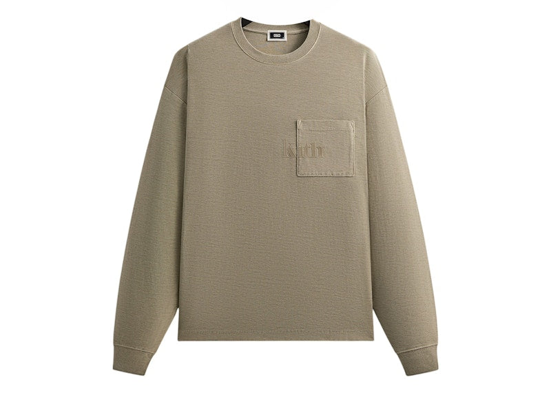 Kith Long Sleeve Quinn Tee Plaster