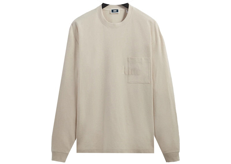 Kith Long Sleeve Quinn Tee Sediment