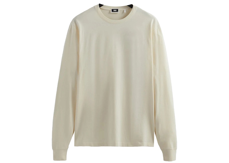 Kith Long Sleeve Vintage Wash Tee (FW22) Sandrift