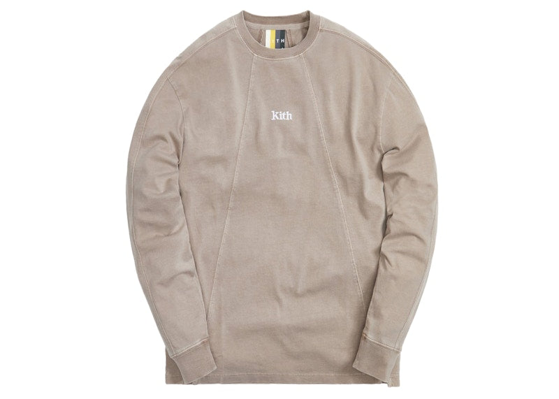 Kith Longsleeve Paneled Pullover Quicksand