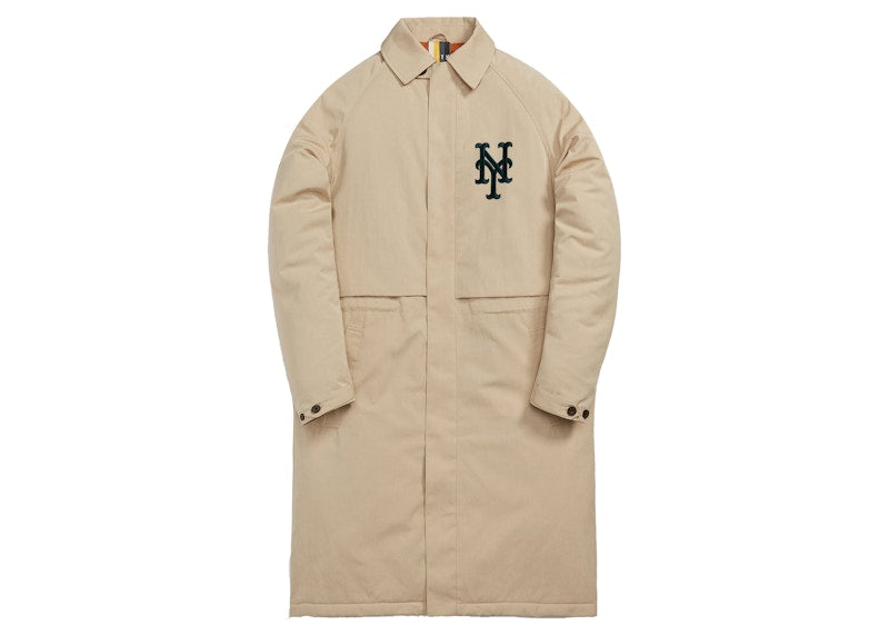 Kith MLB for New York Mets Crosby Trench Coat Canvas