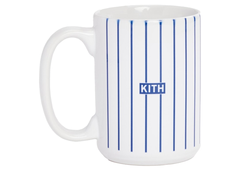 Kith MLB for New York Mets Pinstripe Mug White