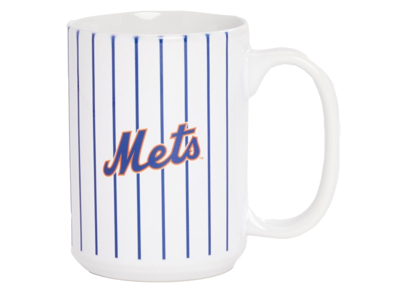Kith MLB for New York Mets Pinstripe Mug White