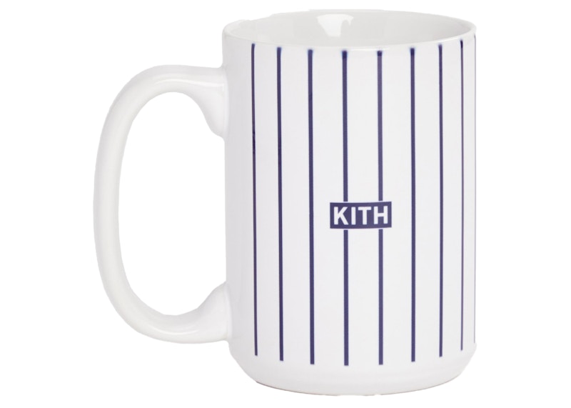 Kith MLB for New York Yankees Pinstripe Mug White