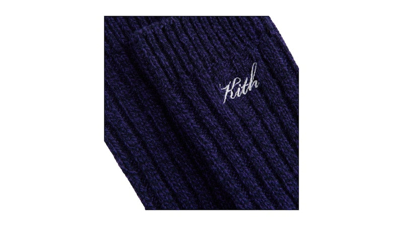 Kith Marled Wool Sock Nocturnal