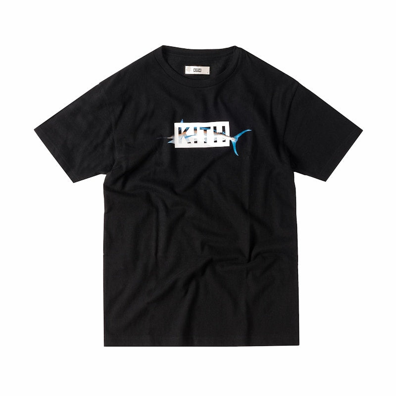 Kith Marlin Classic Logo Tee Black