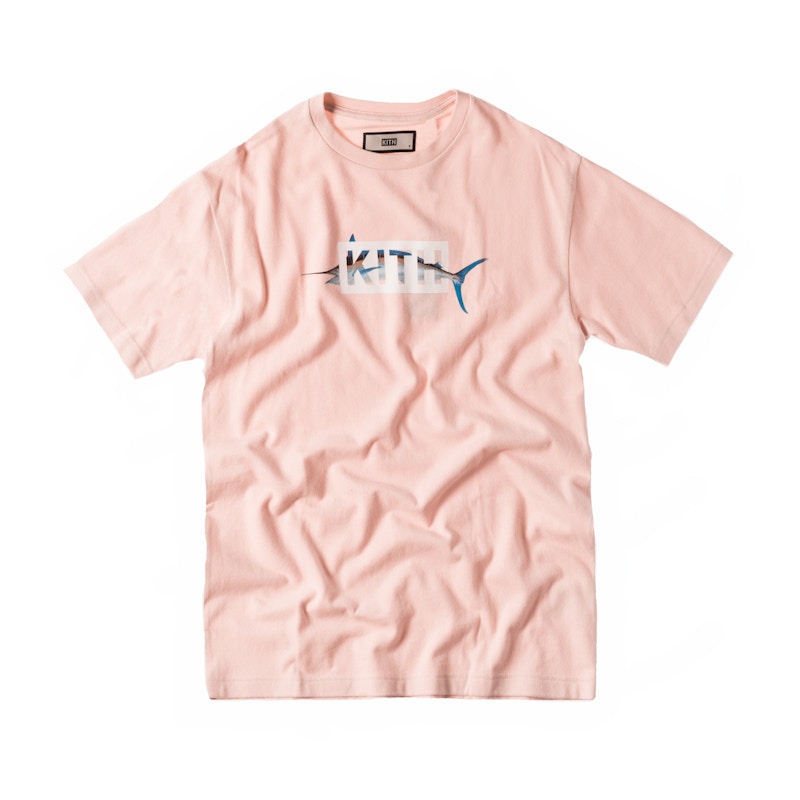 Kith Marlin Classic Logo Tee Pink