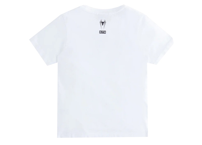 Kith Marvel Kids Spider-Man New York City Vintage Tee White