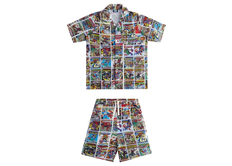 Kith Marvel Kids Spider-Man Pajama Set Sandrift