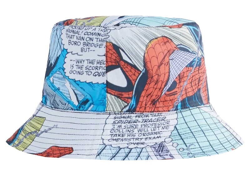Kith Marvel Spider-Man Reversible Bucket Hat Black