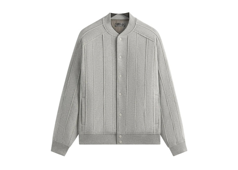 Kith Marvin Bomber Jacket Mid Heather Grey