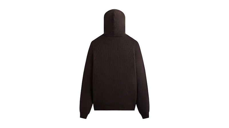 Kith Merino Knit Quarter Zip Hoodie Kindling