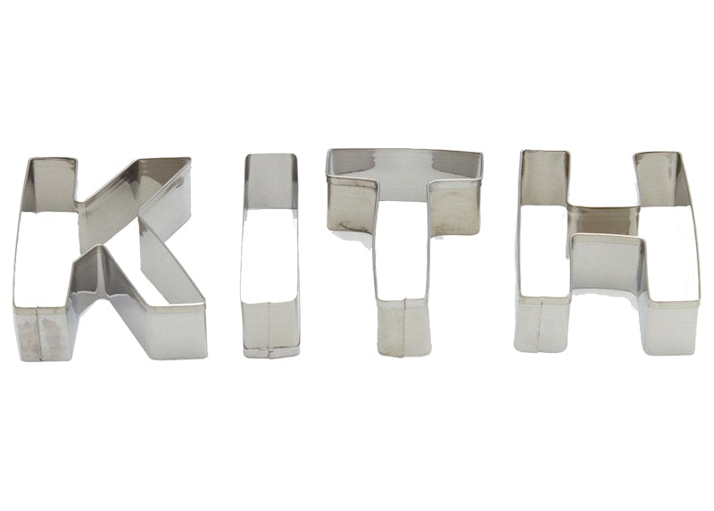 Kith Kithmas Metal Cookie Cutters Silver