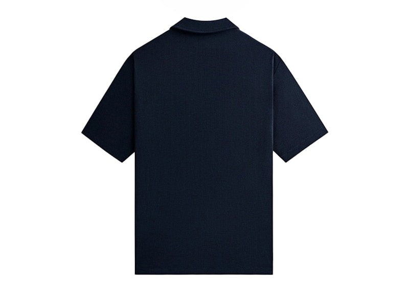 Kith Micro Waffle Drew Polo Nocturnal