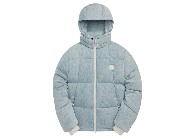 Kith Midi Denim Puffer Jacket Anchor