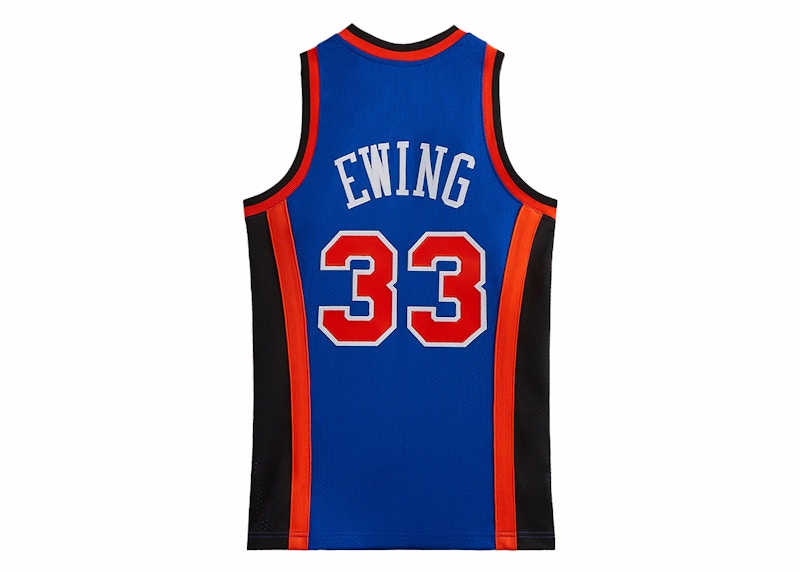 Kith Mitchell & Ness New York Knicks Patrick Ewing Jersey Knicks Blue/Knicks Orange