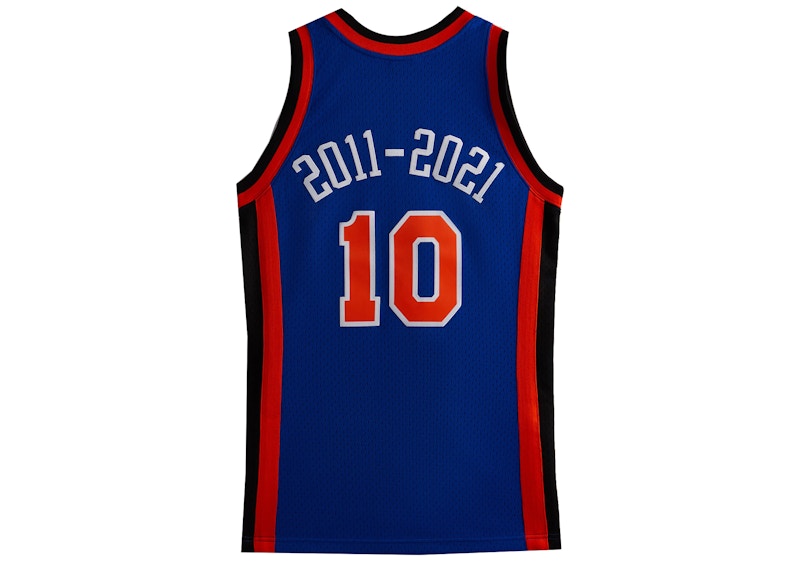 Kith Mitchell & Ness for New York Knicks 10 Year Jersey Multi
