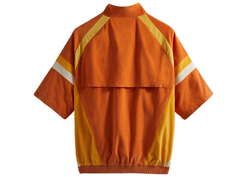Kith Mixed Micro Cord Linden Retro Quarter Zip Aura