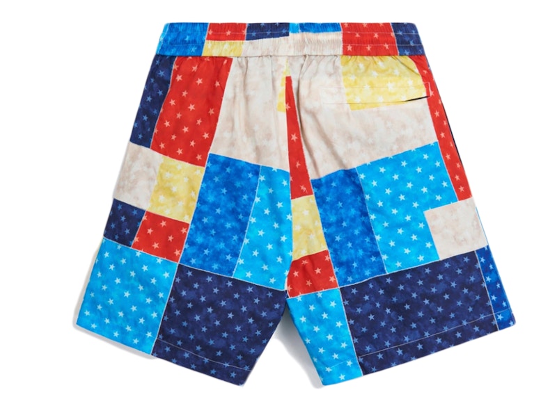 Kith Mixed Stars Hardaway Short Blue/Multi