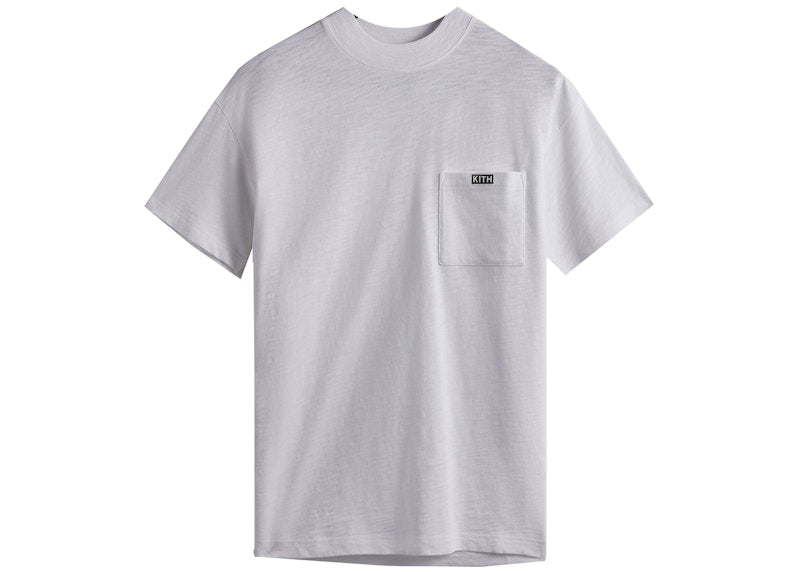 Kith Mock Neck JFK Pocket Tee (SS22) White