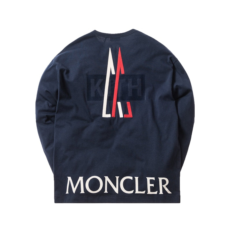 Kith Moncler LS Tee Navy