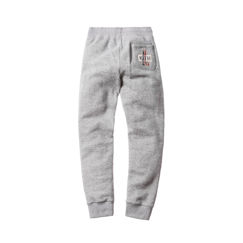 Kith Moncler Logo Sweatpant Grey