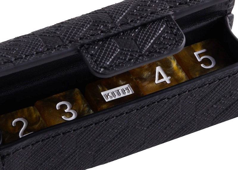 Kith Monogram Dice Set Black