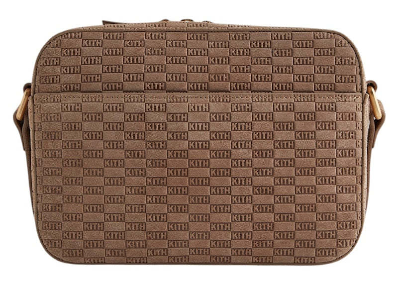 Kith Monogram Suede Camera Crossbody Loft