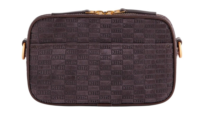 Kith Monogram Suede Crosswalk K20 Bag Incognito