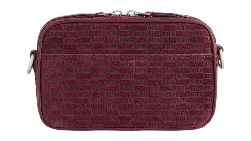 Kith Monogram Suede Crosswalk K20 Bag Magma