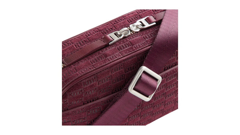 Kith Monogram Suede Crosswalk K20 Bag Magma