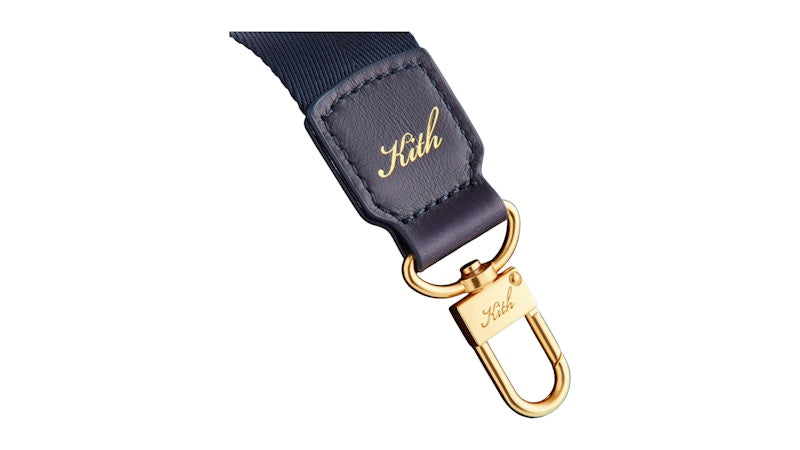 Kith Monogram Suede Envelope K20 Bag Ink