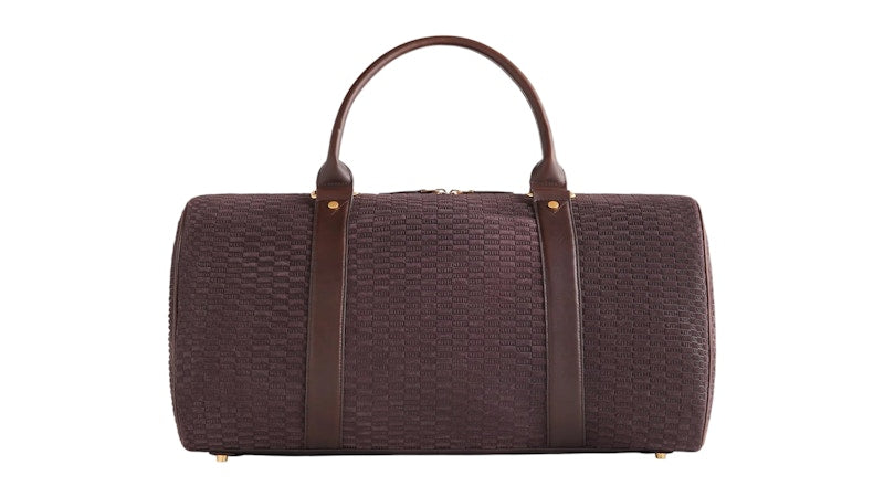 Kith Monogram Suede Traveler K55 Bag Incognito