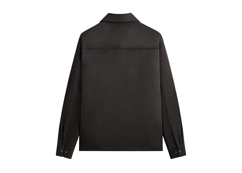 Kith Montague Microsuede Shirt Black