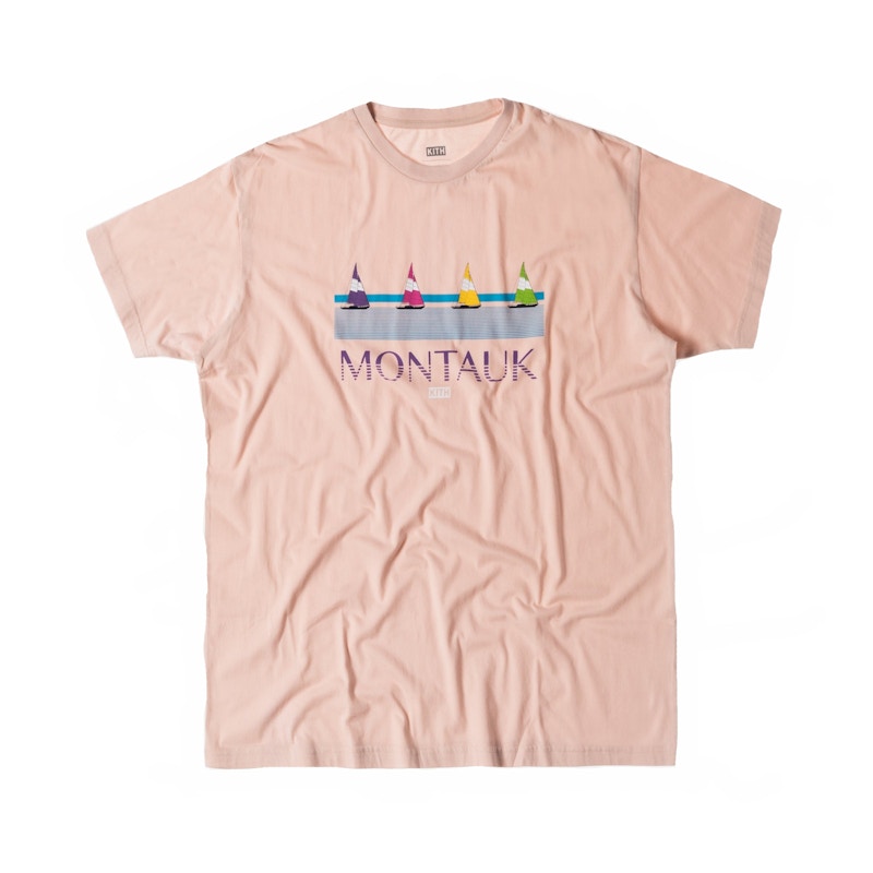 Kith Montauk Sailing Tee Pink