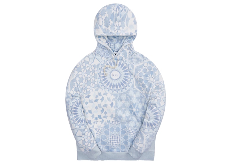 Kith Moroccan Tile Williams III Hoodie Avalanche