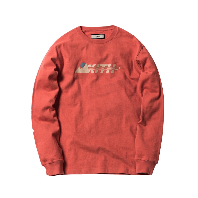 Kith Mountain L/S Tee Orange