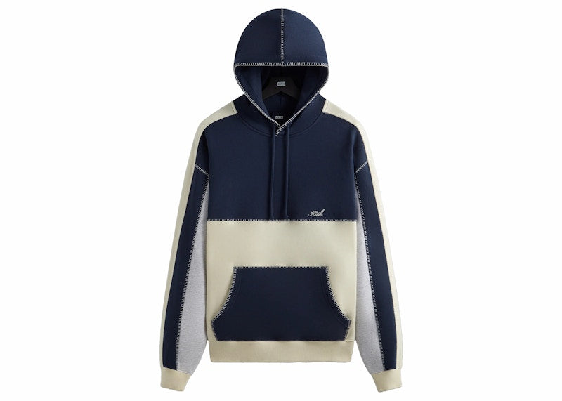 Kith Multi Panelled Williams III Hoodie Nocturnal