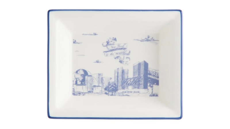 Kith NY To The World Catchall Tray White