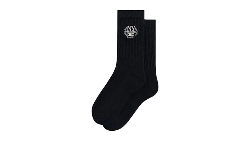 Kith NY To The World Socks Nocturnal