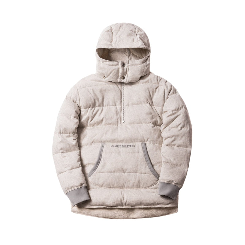 Kith Nakameguro Quarter Zip Pullover Heather Oatmeal
