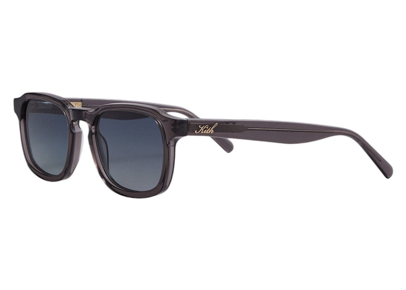 Kith Napeague Sunglasses Grey Crystal/Blue